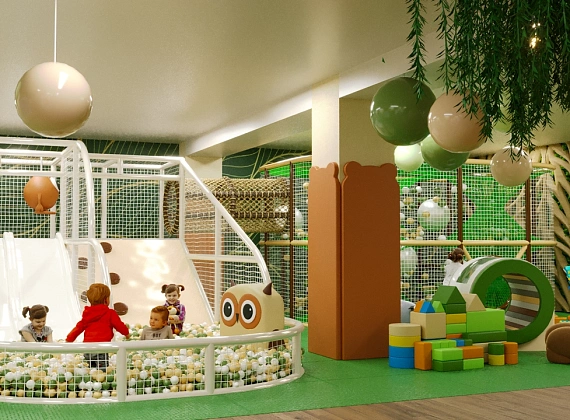 Детская игровая комната «Магический лес» Фото 3