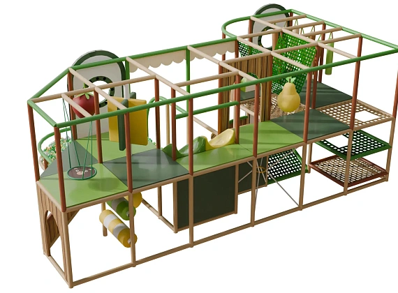 Детский игровой лабиринт «Лесные Горки» Фото 3