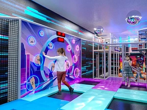 Интерактивная стена «Ручки и ножки»