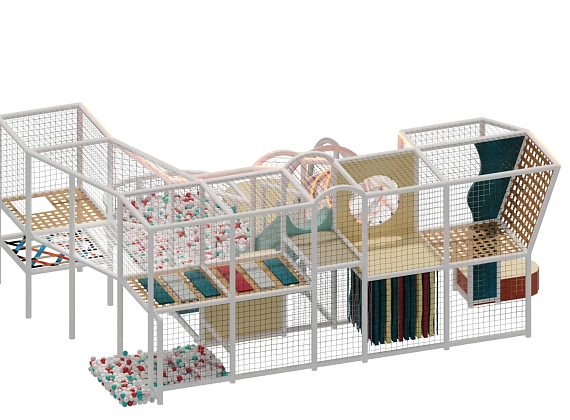 Детский игровой лабиринт «Мята и Персик» Фото 3