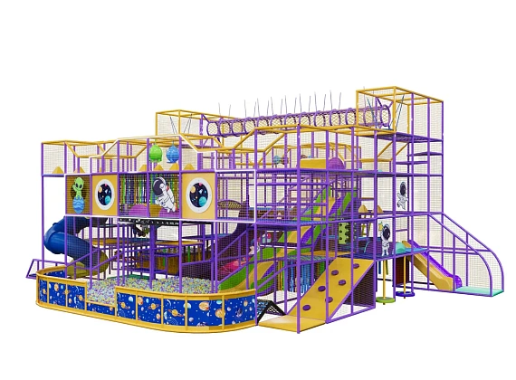 Детский игровой лабиринт «Планета Улыбок»