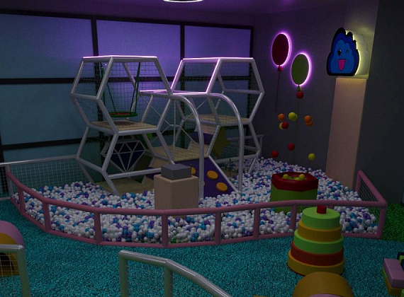 Детский игровой лабиринт Облачко 2 Фото 1