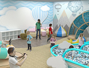 Игровая комната Голубая пастель Фото 2