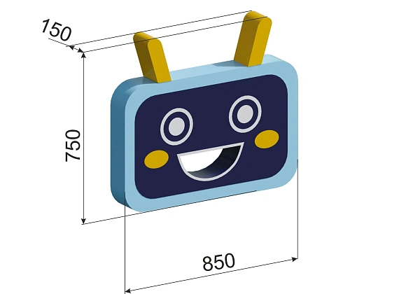 Настенный шарожор «Робот» Фото 1