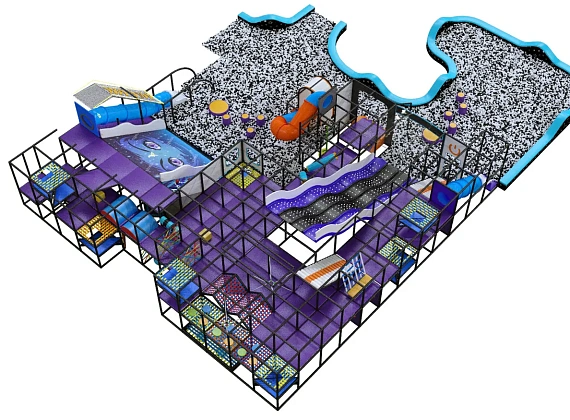 Детский игровой лабиринт «Рок-н-ролл» Фото 2