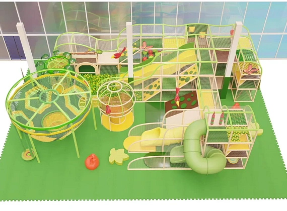 Детский игровой лабиринт «Листопад» Фото 3