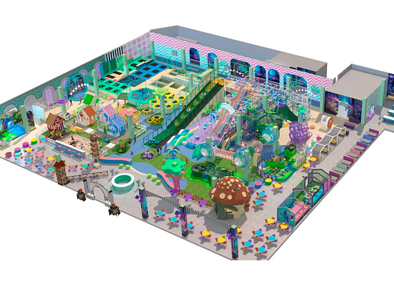 Развлекательный парк «Magic park» - уникальное оборудование с авторским дизайном Фото 2