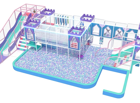 Детский игровой лабиринт «Чудо Замок»