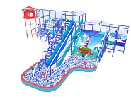 Детский игровой лабиринт «Кораллик»