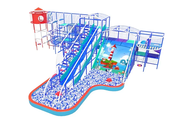 Детский игровой лабиринт «Кораллик»