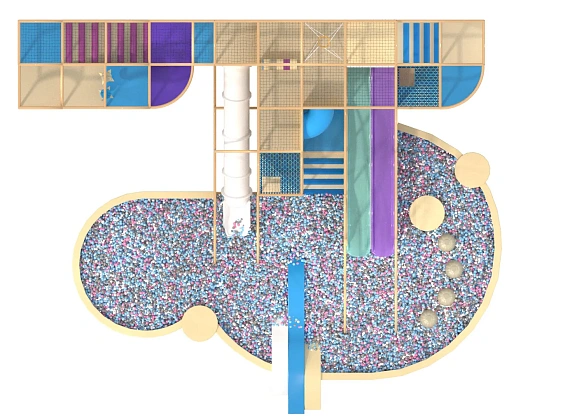 Детский игровой лабиринт «Крем-Бриз» Фото 5