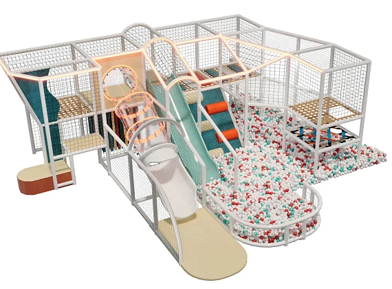 Детский игровой лабиринт «Мята и Персик»