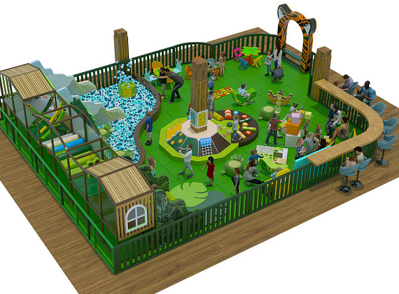 Детская игровая комната «Маленькие Джунгли» Фото 1