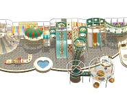 Плетеный игровой комплекс «Парение» Фото 1