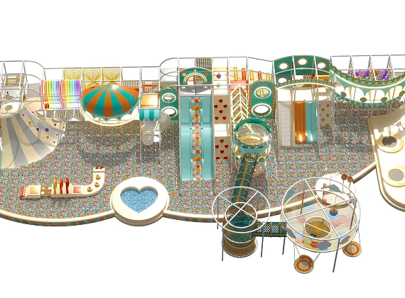 Плетеный игровой комплекс «Парение» Фото 1