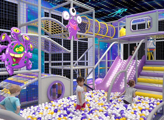 Детская игровая комната "Космобум" 200 м2 Фото 2