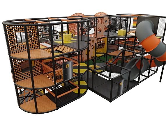 Детский игровой лабиринт «Индустриум» Фото 1