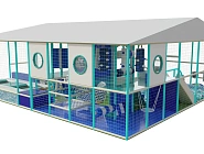 Детский уличный лабиринт «Морская станция» Фото 3