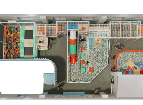 Детский игровая комната «Мята Джой» Фото 2