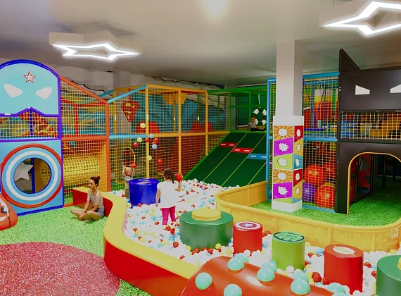 Детский игровой лабиринт «Hero Park» Фото 1