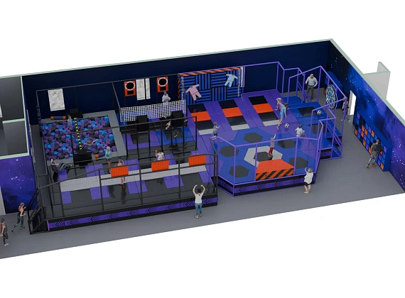 Интерактивная стена «Аэрострайк» Фото 2
