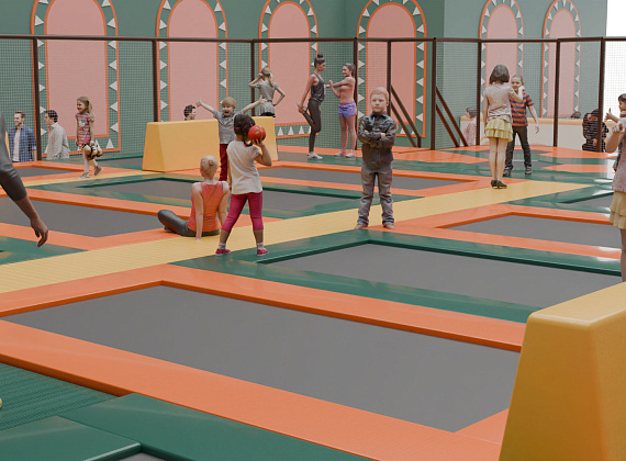 Батутный комплекс Батутория Фото 4