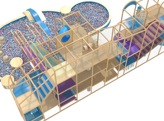 Детский игровой лабиринт «Крем-Бриз» Фото 4