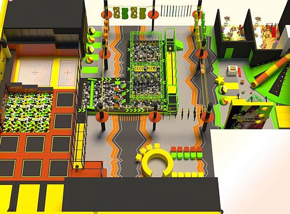 Батутный парк МЕГА ﻿Салат