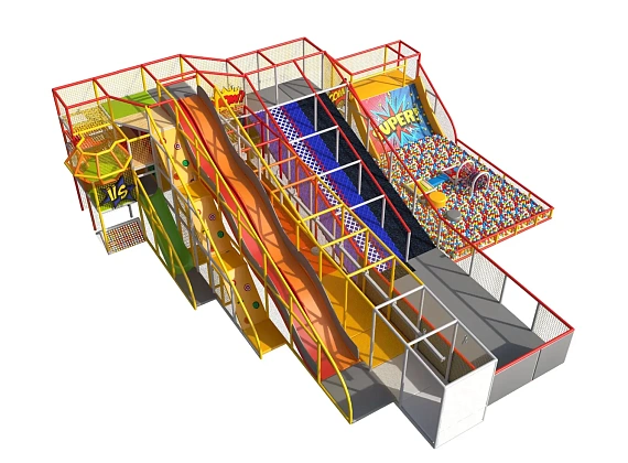Детский игровой лабиринт «Супер Бум!»