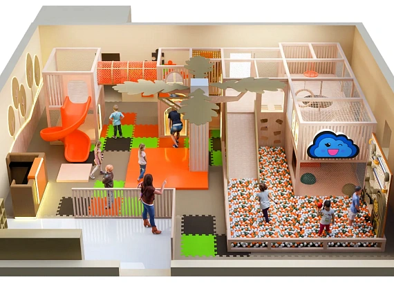 Детская игровая комната «Мир под деревом»