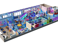Детский игровой центр 800 м2 "Galaxy"