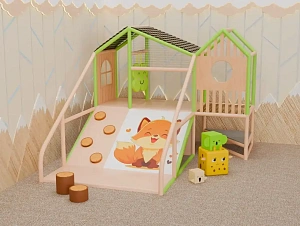 Детский игровой лабиринт «Лисенок»