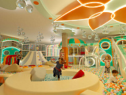 Детский игровой центр с подсветкой 1500 м2 "Лазурный берег" Фото 3