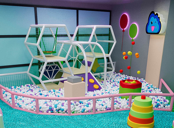 Детский игровой лабиринт Облачко 2