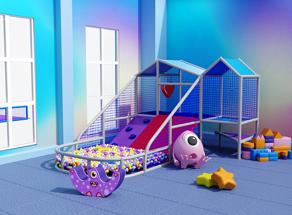 Детский игровой лабиринт Монсик