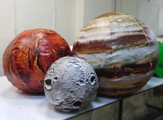 Комплект мягких модулей для детского центра «Монстро-Спейс» Фото 1