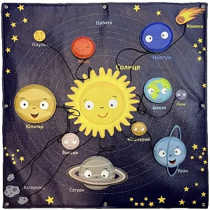 Панно дидактическое «Солнечная система»