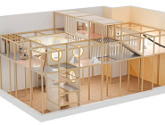 Детский игровой лабиринт для ЖК «Башня веселья»