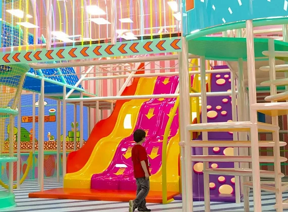 Детская четырехскатная горка (Скат) из стеклопластика Н3600 Фото 1