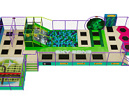 Батутный комплекс 300 м2 Sky zone