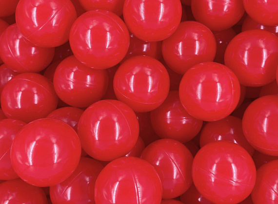 Красные шарики для сухого бассейна Фото 1