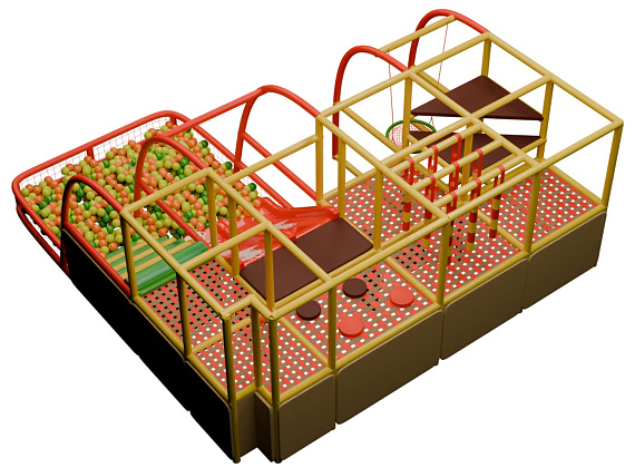 Детский игровой лабиринт Дракончик Фото 2