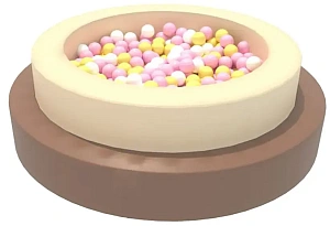 Сухой бассейн с шариками «Пончик»