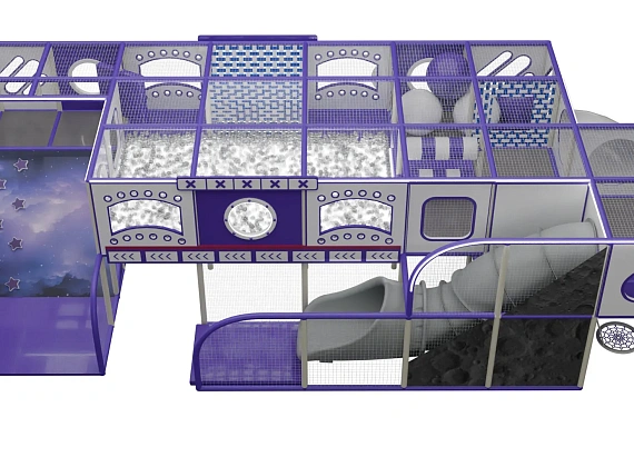 Детский игровой лабиринт «Star Way»