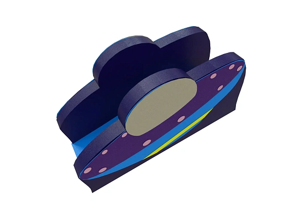 Трансформер «НЛО» с аппликацией Фото 1