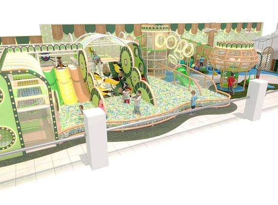 Детская игровая комната "Мохито" 200 м2 Фото 2