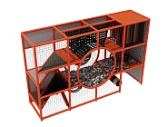 Детский игровой лабиринт для кафе «Орнамент»