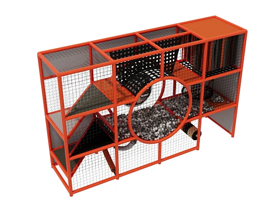 Детский игровой лабиринт для кафе «Орнамент»