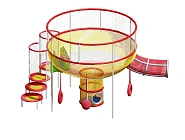 Плетеный игровой комплекс «Орбис» Фото 1