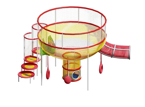 Плетеный игровой комплекс «Орбис» Фото 1